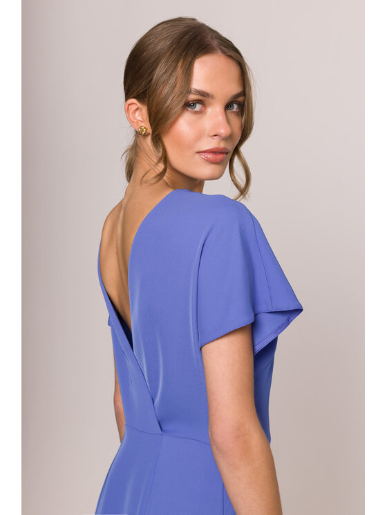 Stylove Stylove Sukienka wieczorowa S398 Niebieski Premium Fit