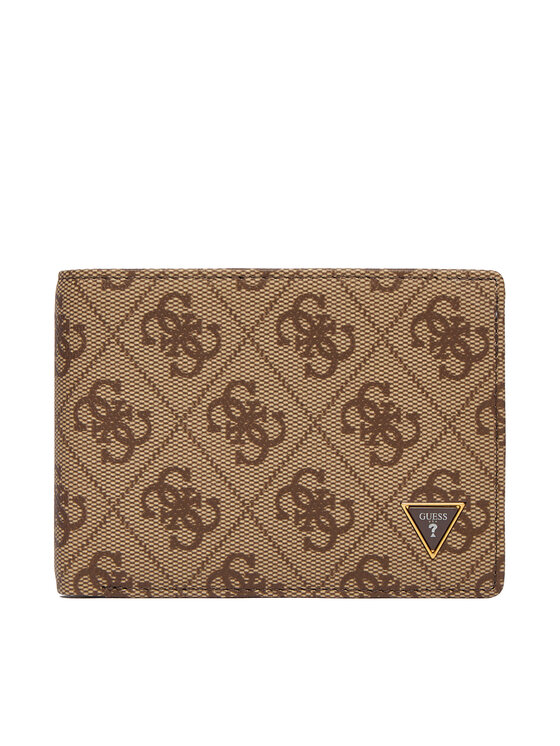 Guess Guess Veliki muški novčanik SMMALL LEA27 Smeđa