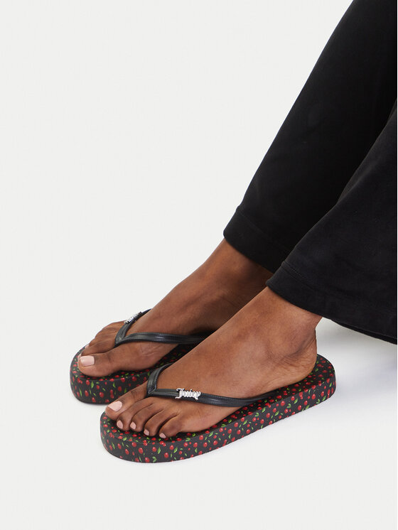 Juicy Couture Juicy Couture Flip-flops 800291A Fekete