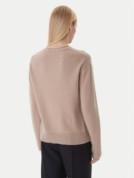 Tommy Hilfiger Tommy Hilfiger Pulover WW0WW46438 Bež Regular Fit