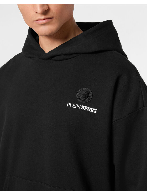 Plein Sport Plein Sport Bluza 22437 Czarny Regular Fit