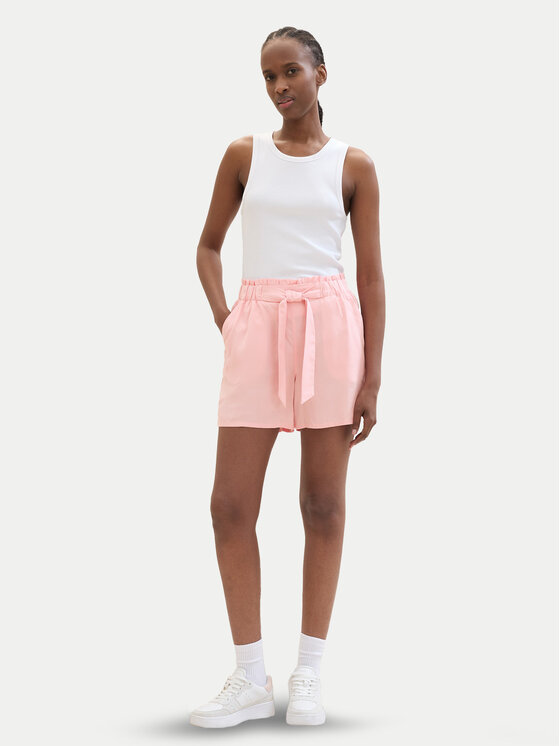 Tom Tailor Denim Tom Tailor Denim Stoffshorts 1040805 Rosa Relaxed Fit