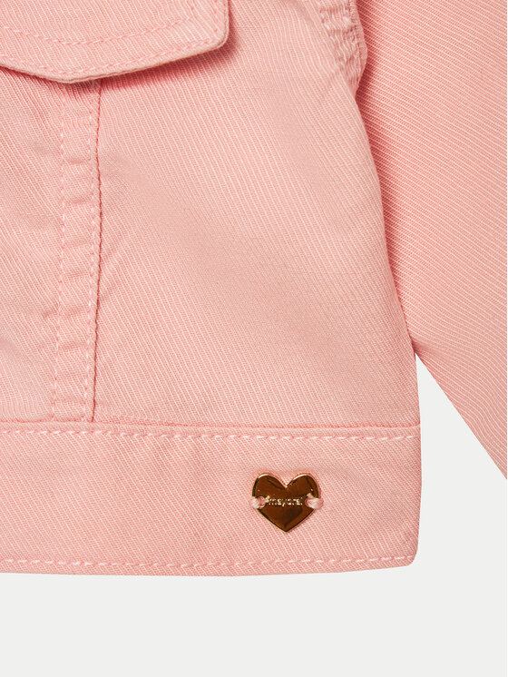 Mayoral Mayoral Giacca di jeans 1433 Rosa Regular Fit