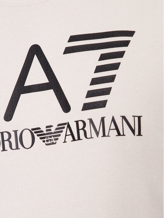 EA7 Emporio Armani EA7 Emporio Armani Majica dugih rukava 6RPM16 PJSLZ 1716 Écru Regular Fit