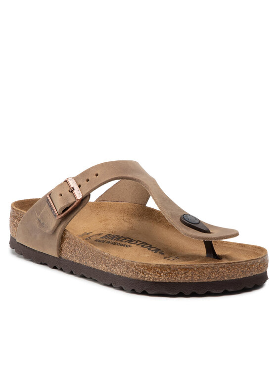Birkenstock Birkenstock Japonki Gizeh Bs 0943811 Brązowy
