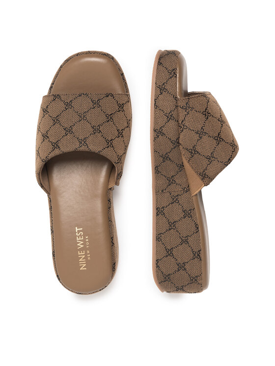 Nine West Nine West Klapki WFA2789-1 Beżowy