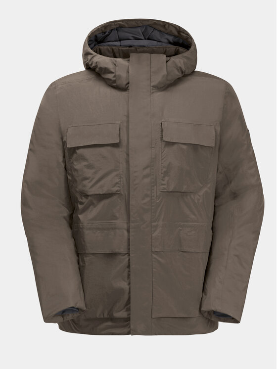 Jack Wolfskin Jack Wolfskin Зимно яке Textor Utility Jkt 1116101 Кафяв Regular Fit