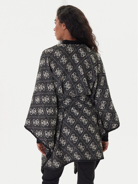 Guess Guess Poncho AW5422 POL03 Schwarz Relaxed Fit