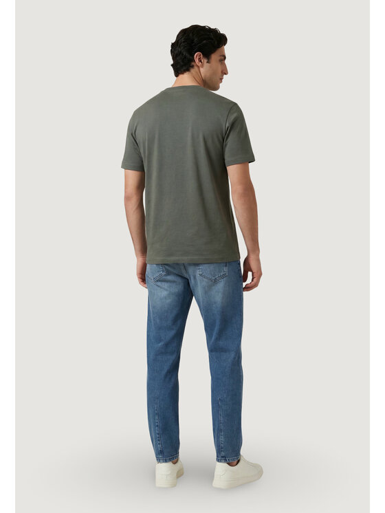 Antony Morato Antony Morato T-shirt RELAXED FIT WITH PRINT LOGO Verde Relaxed Fit