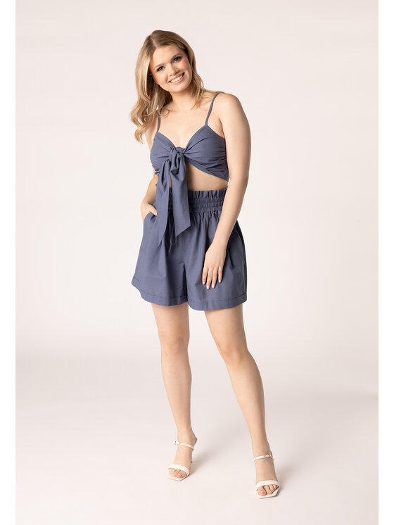 LAURELLA LAURELLA Blúzka Laurella 2UL018801 Modrá Regular Fit