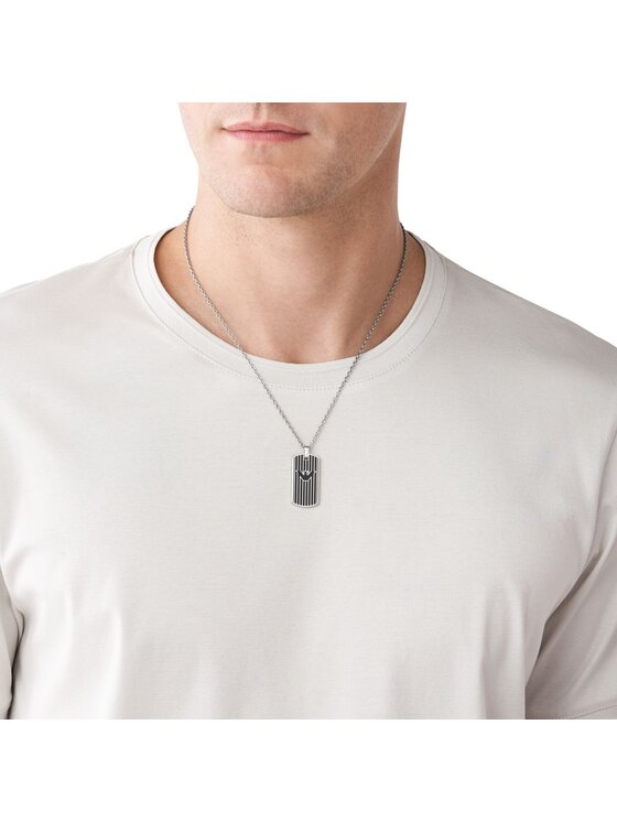Emporio Armani Emporio Armani Náhrdelník EGS2724040 Černá