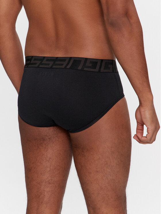 Guess Guess Komplet 3 par slipów U4RG02 K6YW0 Czarny