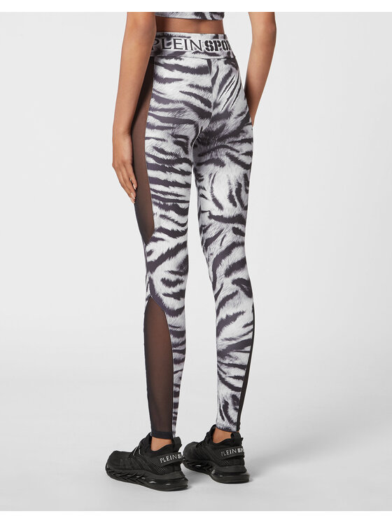 Plein Sport Plein Sport Legginsy 2297 Czarny Active Fit