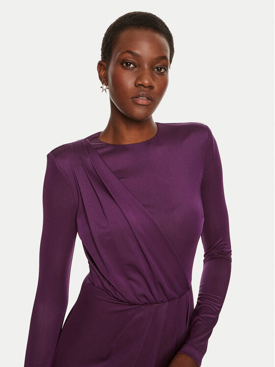 Silvian Heach Silvian Heach Ежедневна рокля Gasnsky GPA24282VE Виолетов Regular Fit