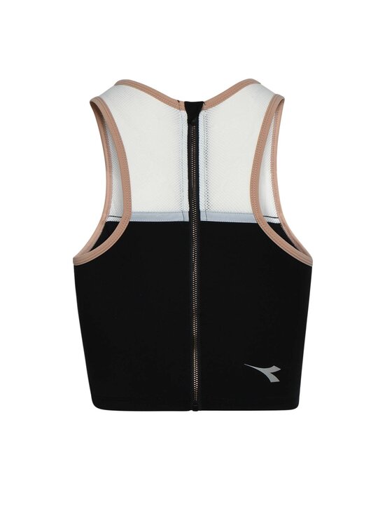 Diadora Diadora Top L. SNUG CROP TOP BE ONE Beżowy Active Fit