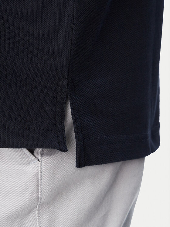 Tommy Hilfiger Tommy Hilfiger Тениска с яка и копчета 1985 MW0MW20183 Тъмносин Regular Fit