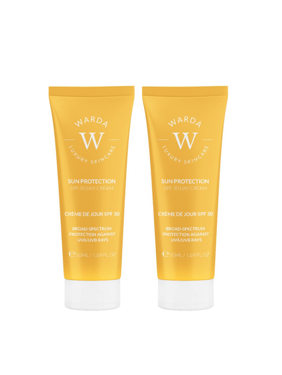Warda Skincare Warda Skincare 2 x Krem z ochroną przeciwsłoneczną SPF 30 na dzień 50 ml Krem na dzień
