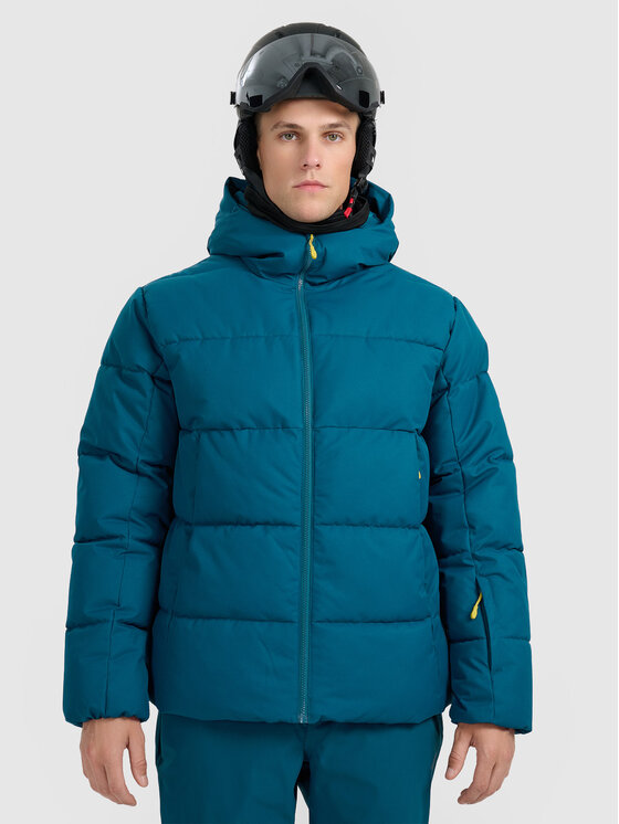 4F 4F Kurtka narciarska SKIWEAR Granatowy Regular Fit
