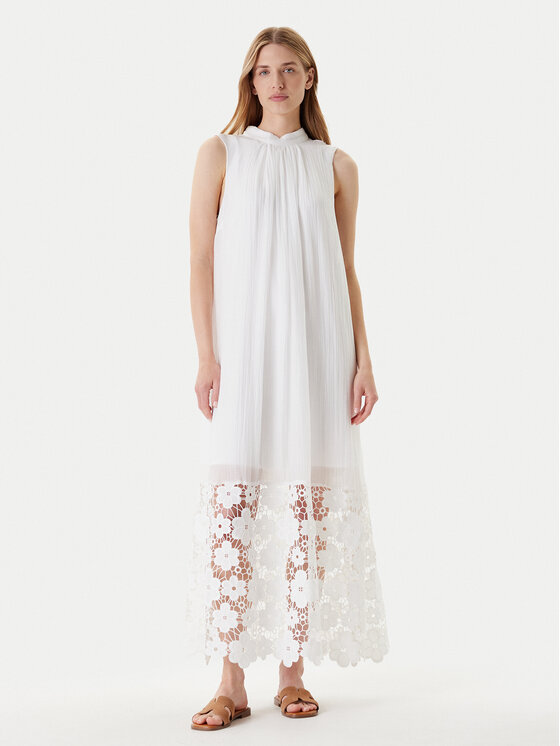 YAS YAS Rochie de vară Twigsy 26037703 Alb Relaxed Fit