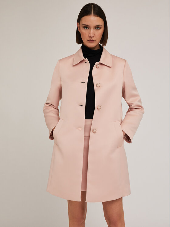 Motivi Motivi Cappotto 0064Q000565N006 Rosa Regular Fit