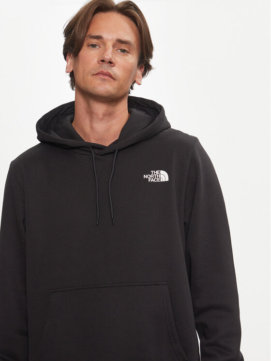 The North Face The North Face Bluza Simple Dome NF0A89FC Czarny Regular Fit
