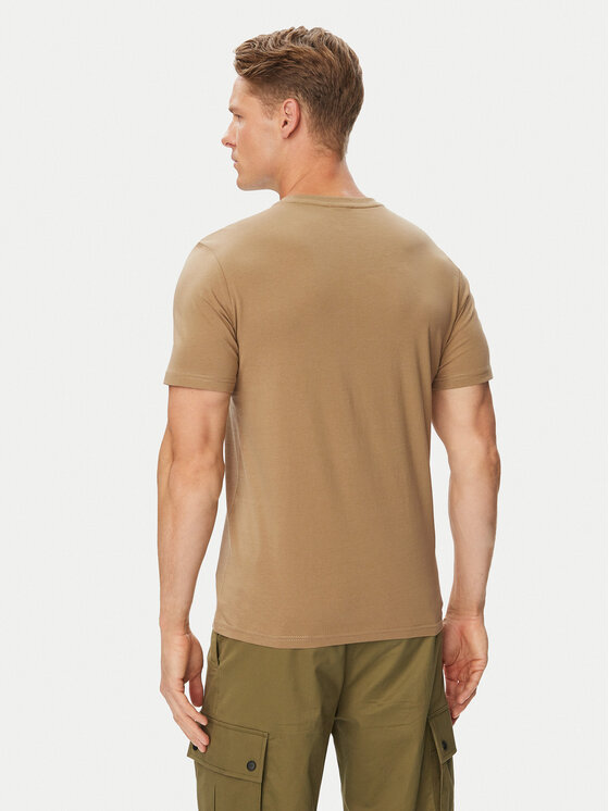 Napapijri Napapijri T-shirt Salis Ss NP0A4H8D Bež Regular Fit