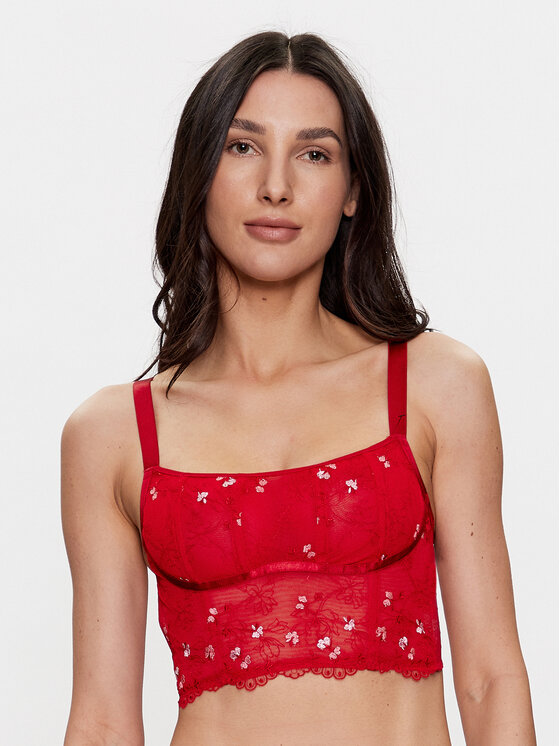 Hunkemöller Sutien top Violet 200761 Roșu