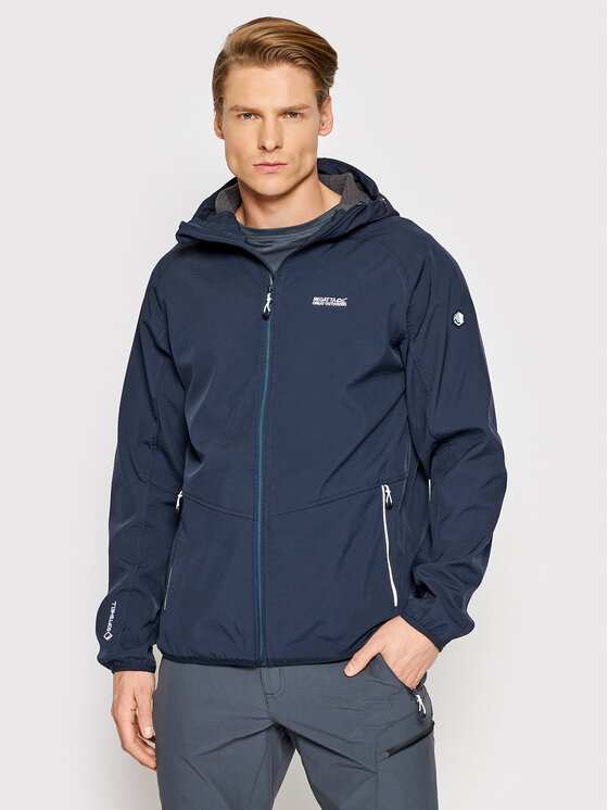 Regatta Regatta Softshellová bunda Arec III RML218 Tmavomodrá Regular Fit