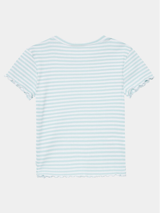 United Colors Of Benetton United Colors Of Benetton T-shirt 3W5BC10H7 Plava Regular Fit