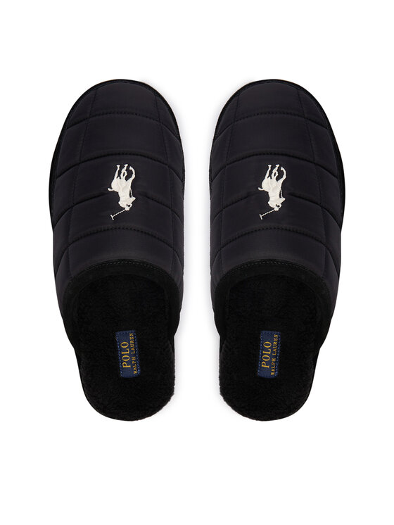 Polo Ralph Lauren Polo Ralph Lauren Тапочки 843981610001 Чорний