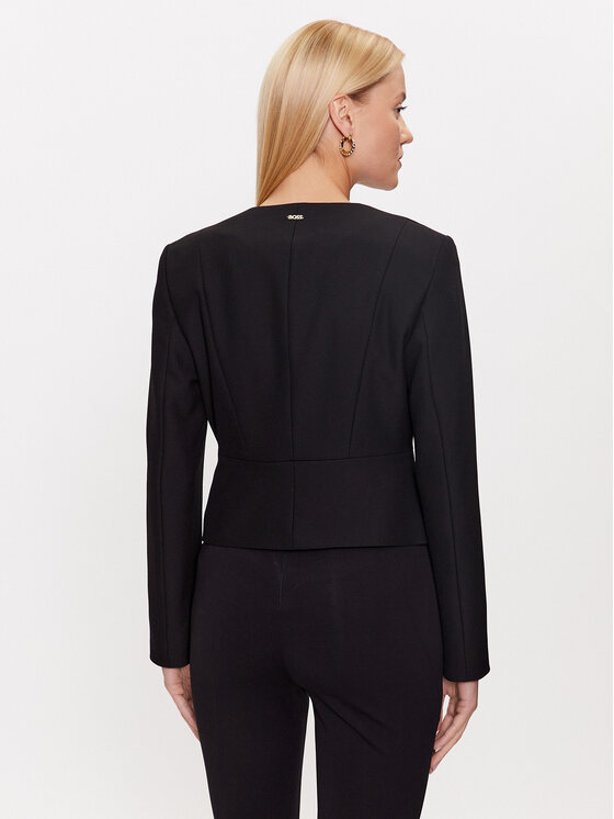 BOSS Boss Suknjič Jamaisa 50493541 Črna Slim Fit