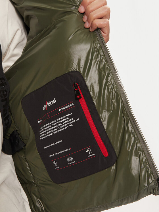 AFTER LABEL AFTER LABEL Μπουφάν πουπουλένιο Verbier A00038 Πράσινο Regular Fit