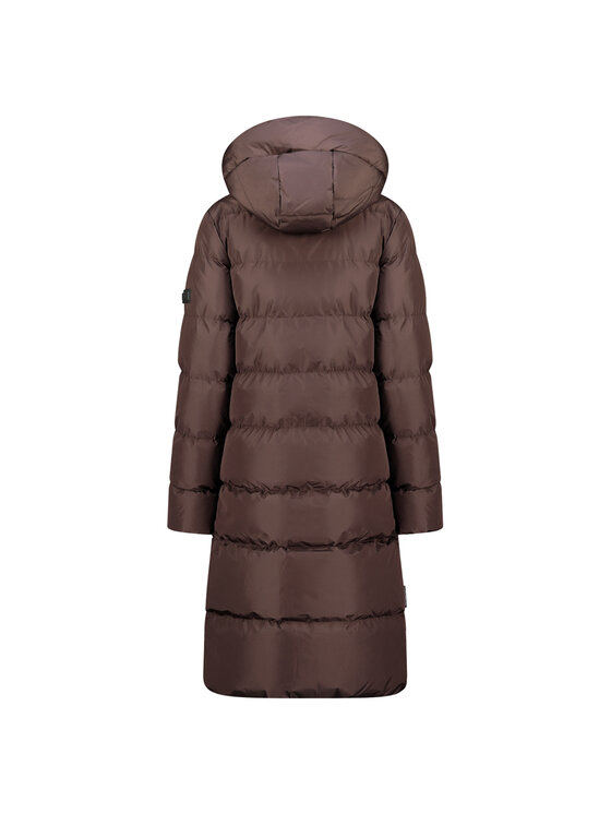 Geographical Norway Geographical Norway Parka WZ7108F/GN-DARK BROWN Brązowy Reglan Fit