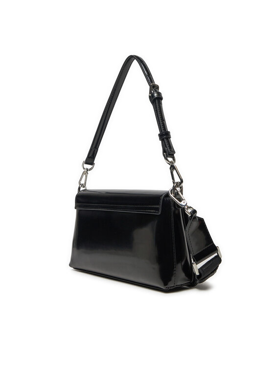 Calvin Klein Calvin Klein Τσάντα Ck Must Conv Shoulder Bag_Shiny K60K612885 Μαύρο