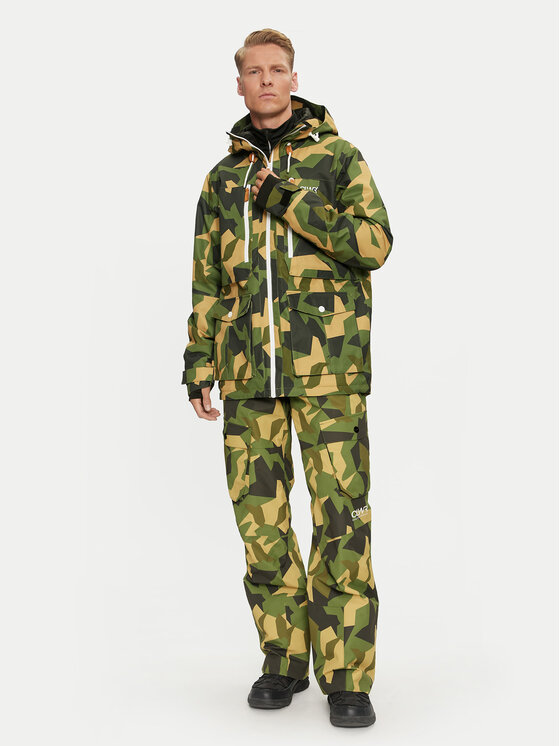 Colourwear Colourwear Kurtka narciarska Falk Jacket M 7010290 Zielony Regular Fit