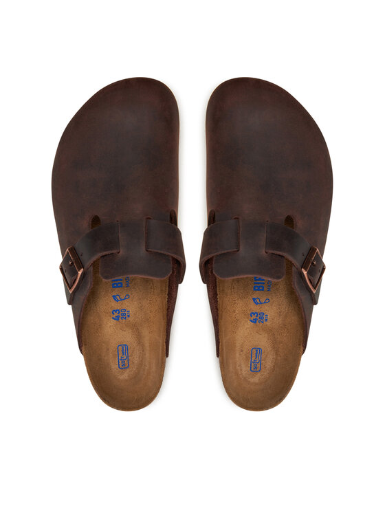 Birkenstock Birkenstock Nazouváky Boston 159711 Hnědá