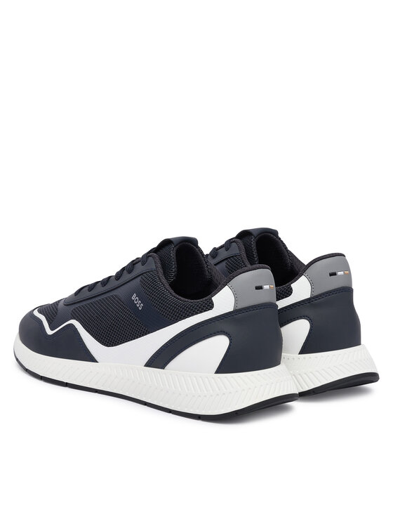 BOSS BOSS Sneakersy Titanium 50568928 Granatowy
