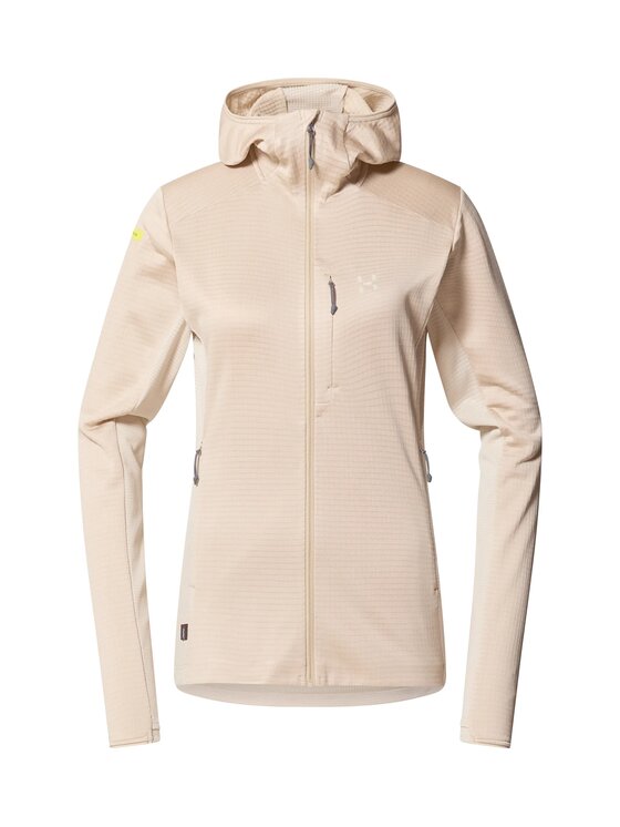 Haglöfs Haglöfs Bluza L.I.M Mid Fast II Hood Beżowy Active Fit