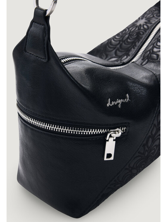 Desigual Desigual Τσάντα BAG_SIERRA BLACK HUNTING Μαύρο