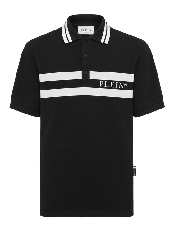 PHILIPP PLEIN PHILIPP PLEIN Polokošeľa 31305 Čierna Slim Fit