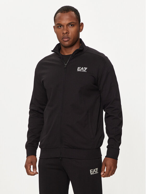 EA7 Emporio Armani EA7 Emporio Armani Спортивний костюм 6DPV57 PJVRZ 1200 Чорний Regular Fit
