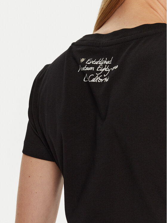 Guess Guess T-shirt W4BI18 J1314 Nero Slim Fit