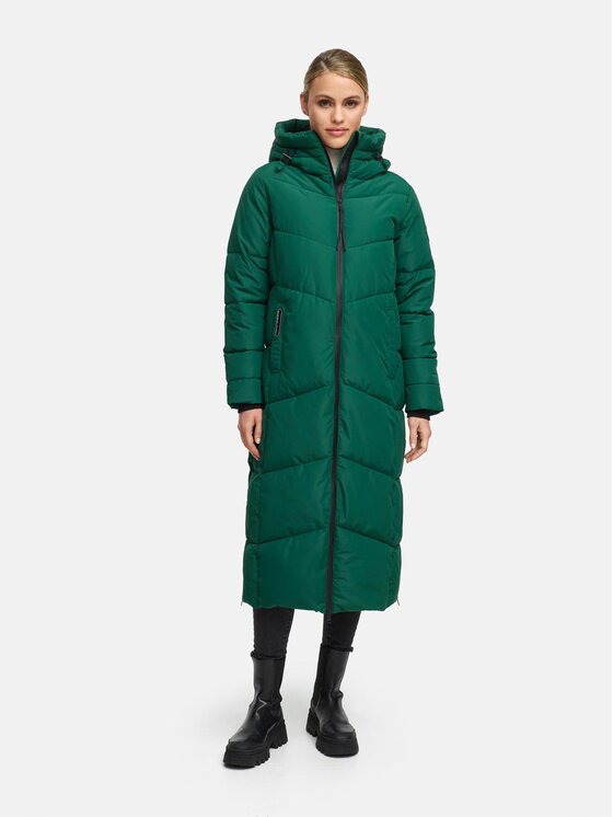 Marikoo Marikoo Kurtka zimowa Firella Zielony Regular Fit