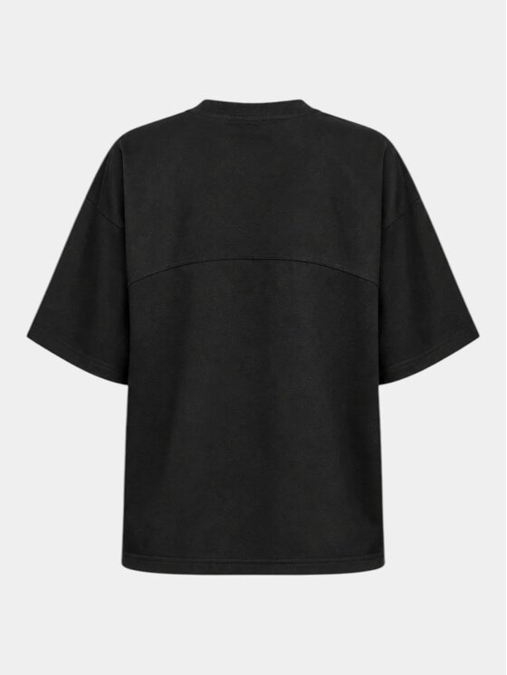 MADE BY SOCIETY MADE BY SOCIETY T-Shirt Siah - T27879 Czarny Basic Fit