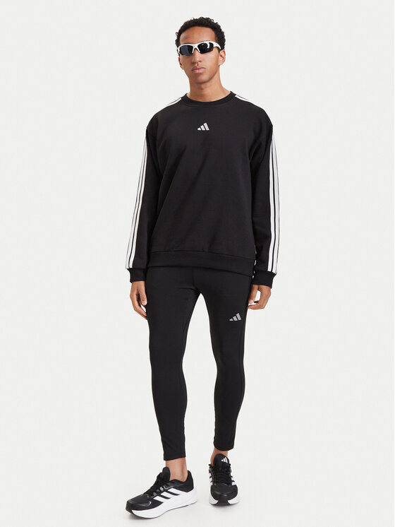 adidas adidas Sweatshirt Essentials 3-Stripes Fleece KY6583 Schwarz Regular Fit