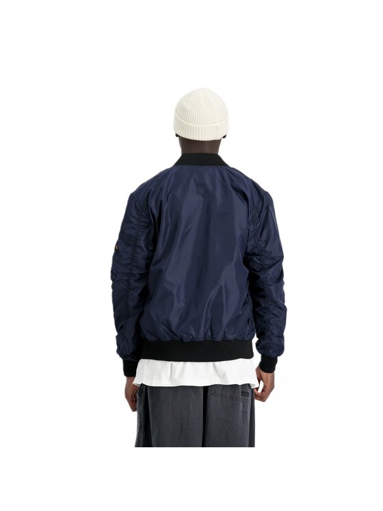 Alpha Industries Alpha Industries Bundy bomber AI.126101-697-XXL Tmavomodrá Slim Fit