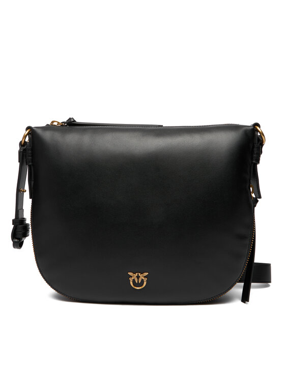 PINKO PINKO Borsetta Hobo Zip Around Classic Ai 25-26 PLTT 105113 A0QO Nero