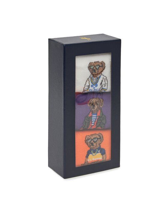 Polo Ralph Lauren Polo Ralph Lauren 3er-Set hohe Herrensocken 449973050001 Bunt