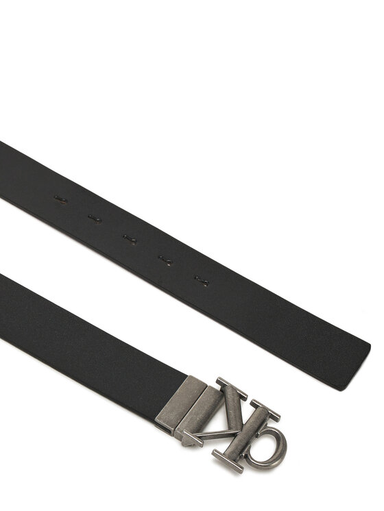 Calvin Klein Jeans Calvin Klein Jeans Ζώνη Ανδρική Monogram Plaque 35mm Rev/Adj LV04G7002G Μαύρο