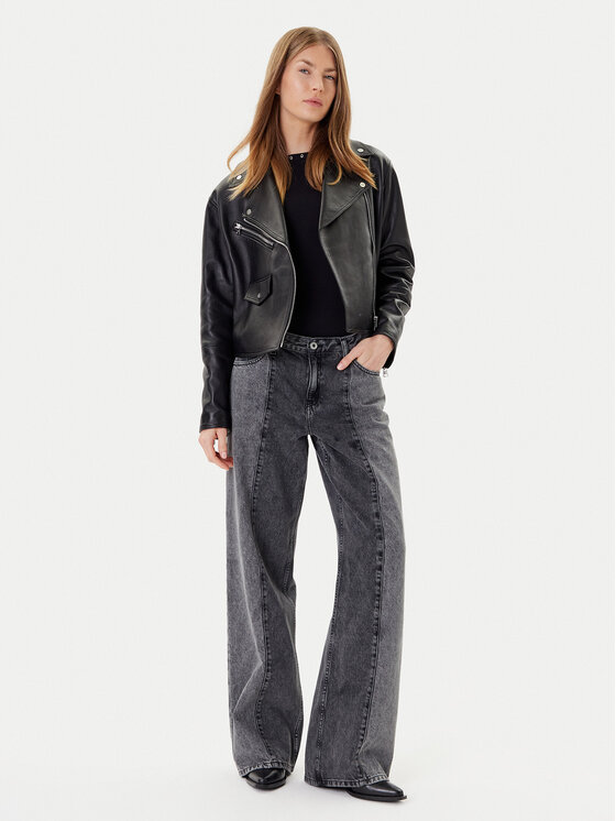 Karl Lagerfeld Jeans Karl Lagerfeld Jeans Jeansy A3W10070 Szary Relaxed Fit